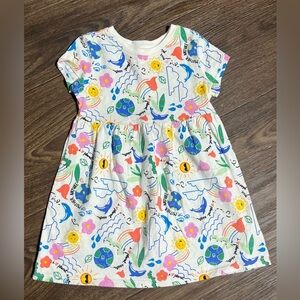 Preloved-OLD NAVY Toddler Girls T-shirt Dress, Lightweight Dress, Summer Dress